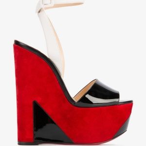 ISO!!! CL tromploia red, white, black wedge